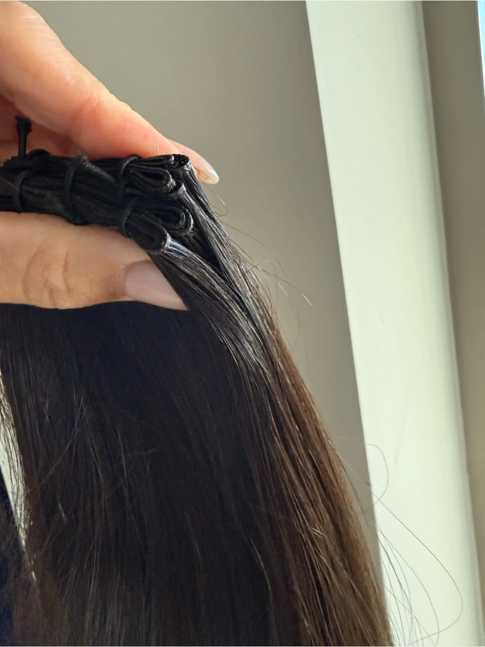 Brown Hair Extensions 18in - sew in - Brand new